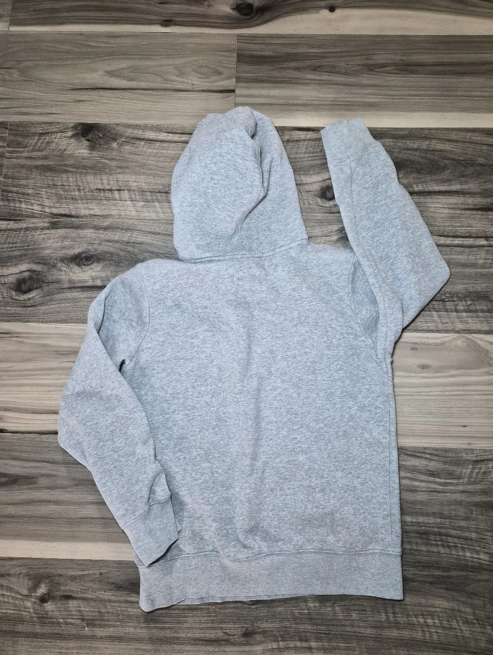 Hurley Light Gray Pullover Hoodie with Black Logo 14/16